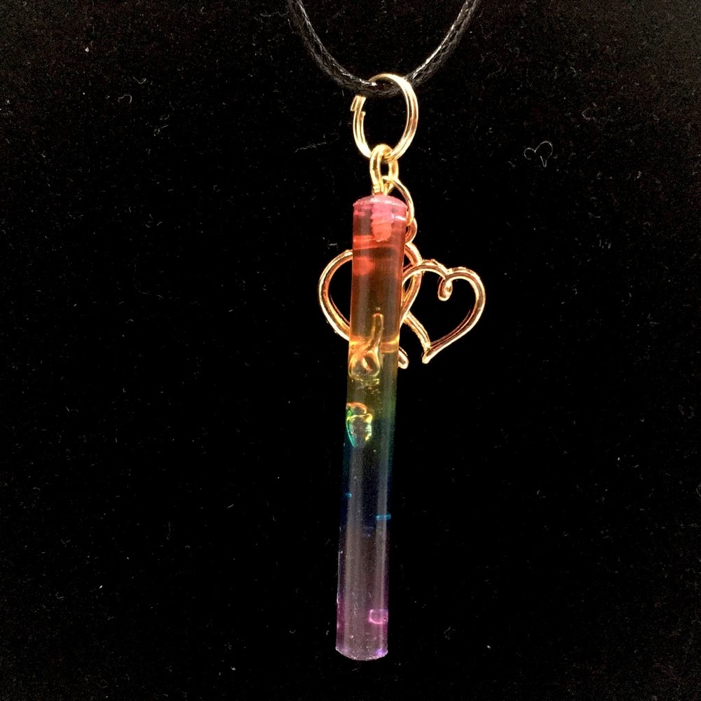 Handmade Rainbow Necklace🌈 - Picture 8 of 10